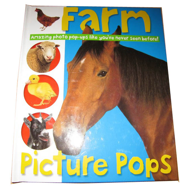 Farm Picture PopsОткуда берутся яйца?<br>
Кто говорит ку-ка-ре-ку?<br>
Узнайте ответы на эти вопросы и еще много интересного о ферме в этой уникальной объемной книжке.