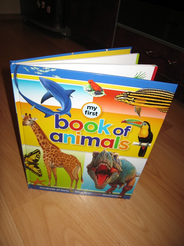 My First book of animals.