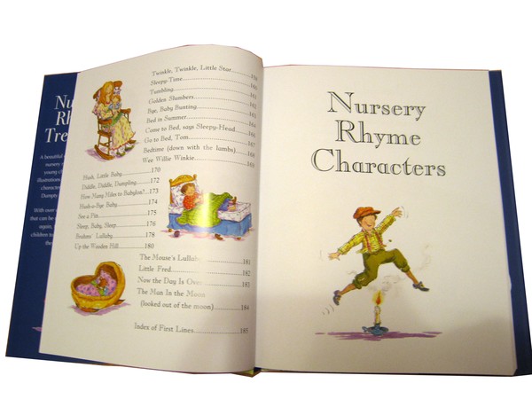 Nursery Rhyme Treasury. Английские стихи для детей.