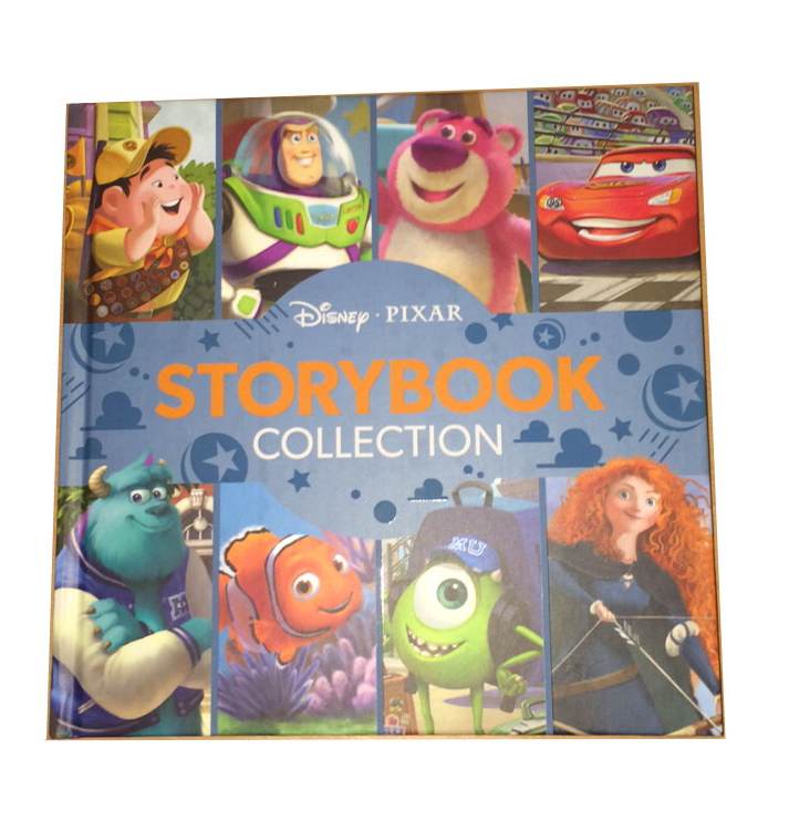 Disney Pixar Storybook CollectionШесть оригинальных известных  Диснеевских сказок. Очень красивая большая книга с отличными иллюстрациями, крупным шрифтом и хорошими сказками.<br><br>

Например, история про монстров:  как Майк (зеленый кругленький одноглазый монстр) едет учиться в унив