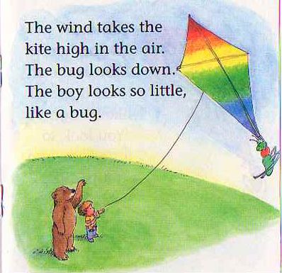 A Bug, a Bear, and a Boy Fly a Kite. Книга + Аудиозапись!