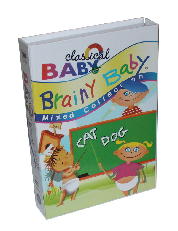 Brainy Baby. 15 DVDСерия мультфильмов Brainy Baby "Способный ребенок" широко отмечена различными наградами. Она была подготовлена специально для самых маленьких зрителей лучшими детскими педагогами и психологами. Развивающие видеофильмы серии Brainy Baby помогают малышам из