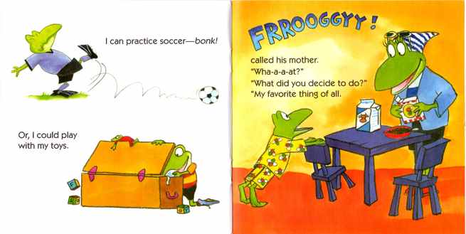 Froggy Loves Books.  + !
